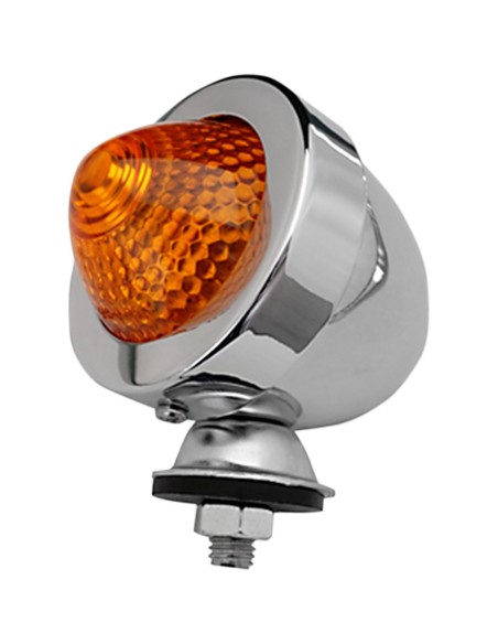 INTERMITENTE ESTANDAR UN ALUMINIO CROMADO LT AMBAR  HOMOLOGADO INTERMITENTE ESTANDAR UN ALUMINIO CROMADO LT AMBAR  HOMOLOGADO