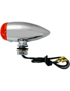 INTERMITENTES ESTANDAR UN ALUMINIO CROMADO LT AMBAR HOMOLOGADO