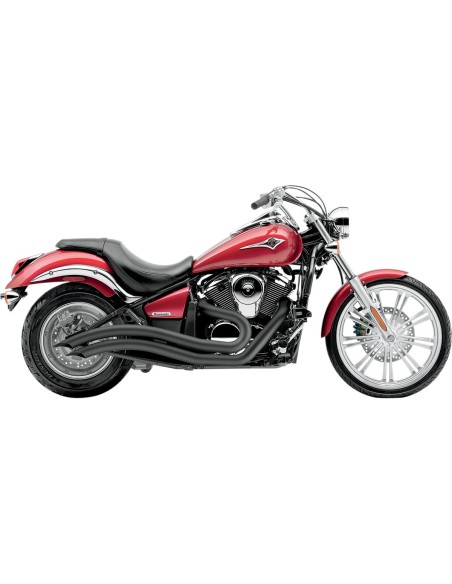 ESCAPE SPEEDSTER SWEPT KAWASAKI VN900 VULCAN NEGRO
