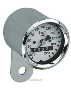 MINI CUENTAKILOMETROS 48mm FONDO BLANCO