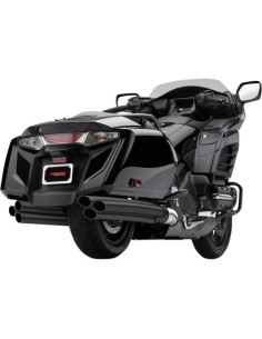 ESCAPE SLIP-ON 6 EN 6 HONDA GL 1800 GOLD WING 12-17 NEGRO para Moto... 2