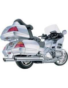 ESCAPE SLIP-ON CLASSIC 102 MM (4") PUNTA CURVADA CROMADA HONDA GL 1800 GOLD WING 01-11