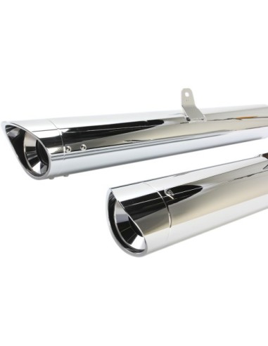 ESCAPE SLIP-ON CLASSIC 102 MM (4") PUNTA CURVADA CROMADA HONDA GL 1800 GOLD WING F6B 12-17