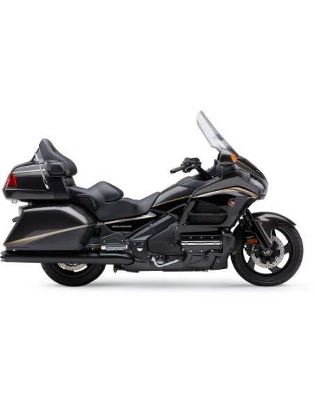 ESCAPE SLIP-ON 102 MM (4") DUAL CUT NEGRO PUNTA NEGRA HONDA F6B 13-18