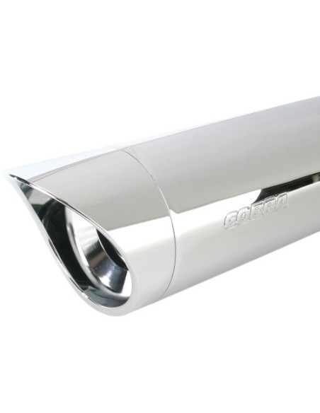 ESCAPE SLIP-ON 102 MM (4") DUAL CUT CROMADO YAMAHA XVS1300 CUSTOM 11-18 ESCAPE SLIP-ON 102 MM (4") DUAL CUT CROMADO YAMAHA XVS1300 CUSTOM 11-18