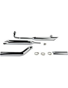 COLA DE ESCAPE COBRA SLIP-ON SLASH-CUT PARA YAMAHA XVS650 DRAG STAR... 2
