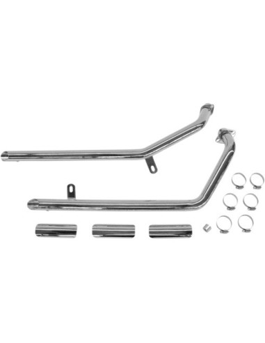 ESCAPE COMPLETO PARA CRUISERS NIPONAS DRAG PIPES 41,3 MM HONDA VT600C 88-07