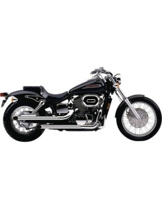 ESCAPE COMPLETO PARA CRUISERS NIPONAS DRAG PIPES 50,8 MM HONDA VT750DC BLACK WIDOW 00-07