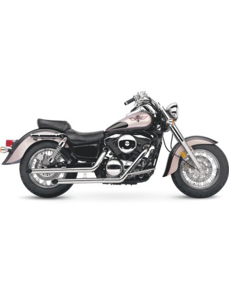 ESCAPE COMPLETO PARA CRUISERS NIPONAS DRAG PIPES 50,8 MM KAWASAKI VN1500 02-08 ESCAPE COMPLETO PARA CRUISERS NIPONAS DRAG PIPES 50,8 MM KAWASAKI VN1500 02-08