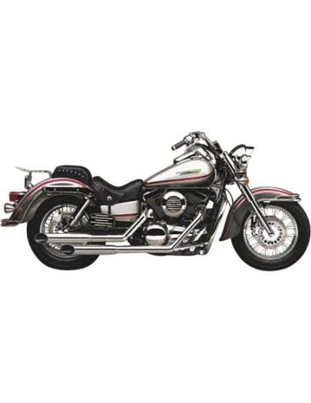 ESCAPE COMPLETO PARA CRUISERS NIPONAS CLASSIC DELUXE SLASH-CUT KAWASAKI VN1500 02-08