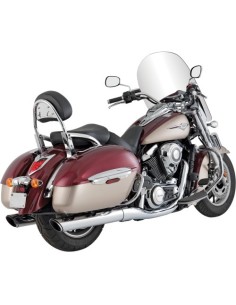 ESCAPES SLIP-ON REDONDOS TWIN SLASH KAWASAKI VN1700 ABS VULCAN CLASSIC TOURER 09-16