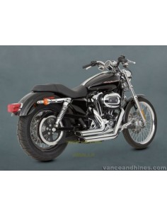 ESCAPE MOTO HARLEY DAVIDSON SPORTSTER '04-up SHORTSHOTS STAGGERE