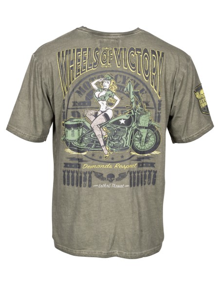 CAMISETA WHEELS OF VICTORY LETHAL THREAT