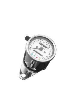 CUENTAKILOMETROS 60mm FONDO BLANCO CON PARCIAL E INDICADORES 2