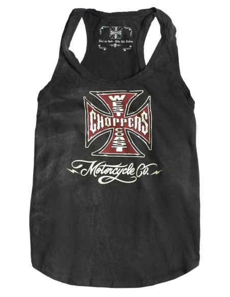 CAMISETA TIRANTES CHICA WCC DAVOS MOTORCYCLE CO