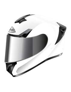 CASCO SMK INTEGRAL TYPHOON WHITE