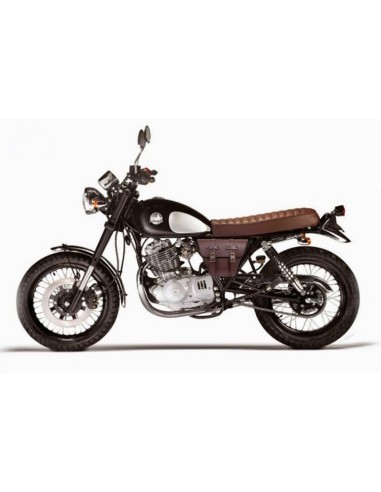 ALFORJA MARBELLA CAFE RACER MASH MARRÓN