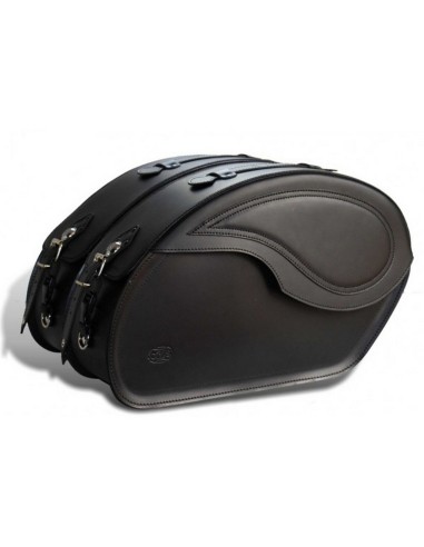 ALFORJAS RIGIDAS PIEL VENDETTA BMW R18