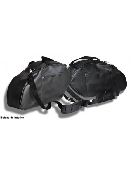 ALFORJAS RIGIDAS PIEL VENDETTA BMW R18