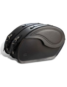 ALFORJAS RIGIDAS PIEL VENDETTA INDIAN SCOUT 2