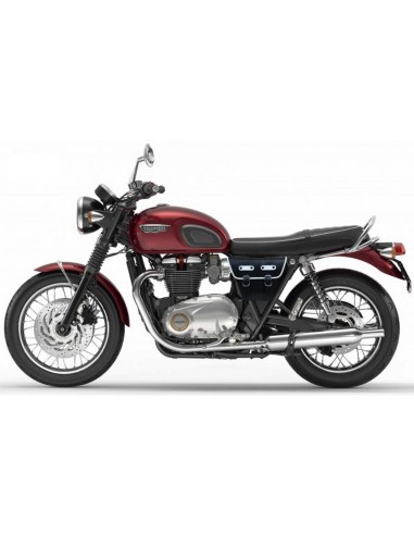 ALFORJA MARBELLA CAFE RACER UNIVERSAL NEGRO-BLANCO