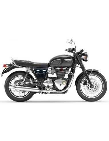 ALFORJA MARBELLA CAFE RACER UNIVERSAL NEGRO-BLANCO