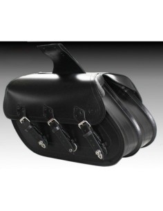 ALFORJAS RIGIDAS PIEL IBER BMW R18 2