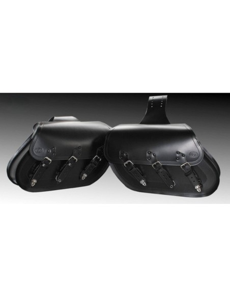 ALFORJAS RIGIDAS PIEL IBER BMW R18