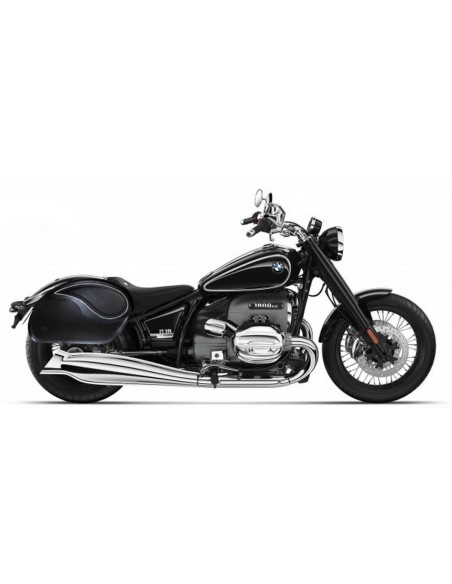 ALFORJAS RIGIDAS PIEL VENDETTA BMW R18 PERFIL BLANCO ALFORJAS RIGIDAS PIEL VENDETTA BMW R18 PERFIL BLANCO