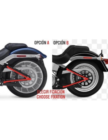 ALFORJA BASCULANTE NAPOLES PARA HD SOFTAIL IZDA