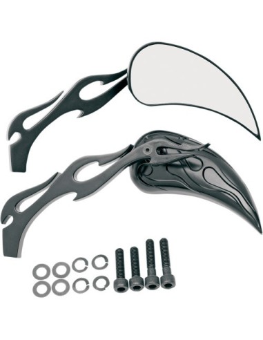 ESPEJOS LAGRIMA FLAME  VAST REL PE NEGRO