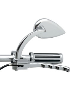 ESPEJO TEAR-DROP CROMADO VR -LARGA PE 2