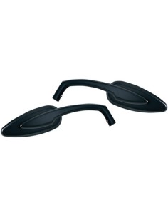 ESPEJOS TEARDROP NEGRO SATINADO PE 2