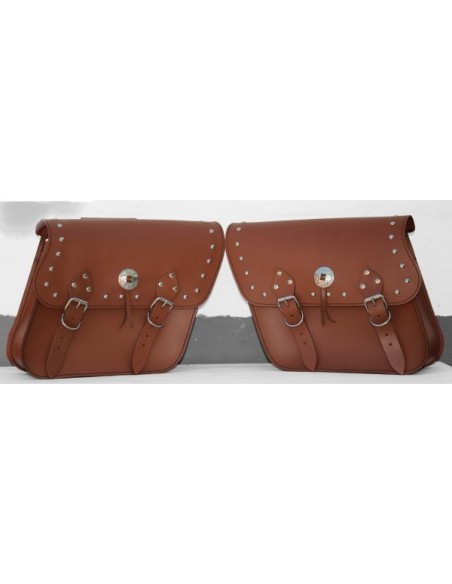 ALFORJAS PIEL APACHE CLASICAS