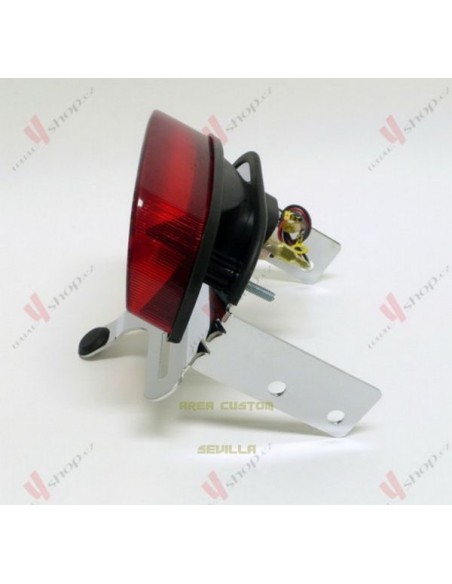 PILOTO TRASERO DRAG STYLE CON SOPORTE MATRICULA