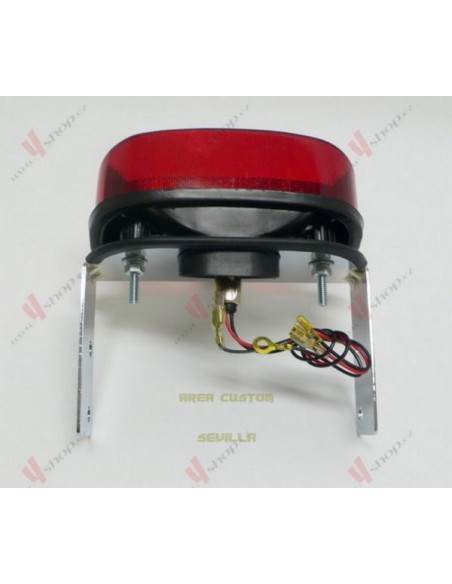 PILOTO TRASERO DRAG STYLE CON SOPORTE MATRICULA