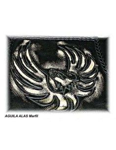 ALFORJAS SUPER-STAR RIGIDAS CELTIC DELUXE AGUILA ALAS GRIS 2