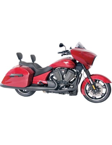 ASIENTO TOURING WIDE ANCHO C/R Y SR RESP PAS WIDE VINTAGE MUSTANG PARA VICTORY CROSS COUNTRY