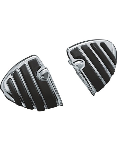 ESTRIBERAS ISO WING SIN ANCLAJES MACHO CROMADO KURYAKYN