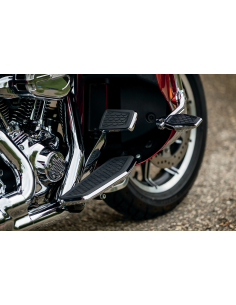 ESTRIBERAS HEX NEGRO SATINADO KURYAKYN 2