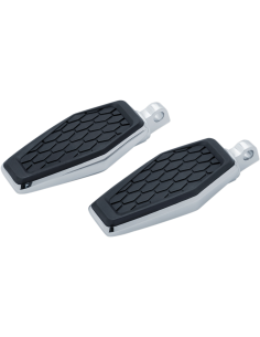 ESTRIBERAS HEX NEGRO SATINADO KURYAKYN