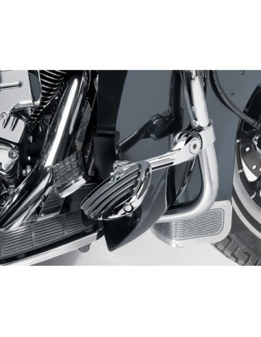 ESTRIBERAS CRUISE TOUR-TECH CON PLATAFORMA MINI ISO WING PILOTO MEDIO KURYAKYN