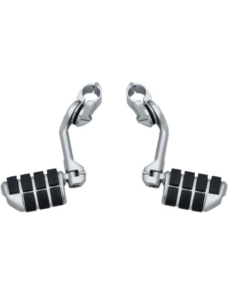 ESTRIBERAS CRUISE TOUR-TECH CON ESTRIBERAS DUALLY PILOTO MEDIO KURYAKYN