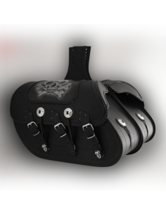 ALFORJAS SUPER-STAR RIGIDAS CELTIC BASICAS CALAVERA TIBIAS FONDO 2