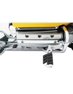 ESTRIBERAS HIGHWAY DUALLY DESPL LONGHORN CON ESTRIBERAS ISO Y ABRAZADERAS 25,4 MM CROM KURYAKYN 2