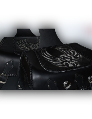 ALFORJAS SUPER-STAR RIGIDAS CELTIC CLASICAS AGUILA ALAS FONDO GR