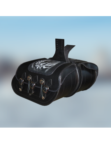 ALFORJAS SUPER-STAR RIGIDAS CELTIC CLASICAS AGUILA ALAS FONDO GR