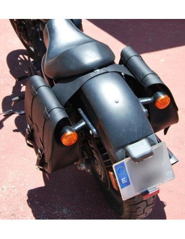 ALFORJAS PIEL BANDO BASICA UNIVERSAL