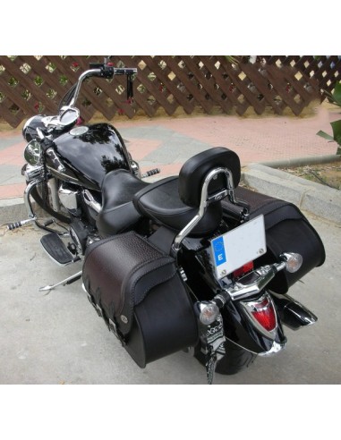 ALFORJAS RIGIDAS CAMPEADOR CELTIC BASICAS COCO MARRON