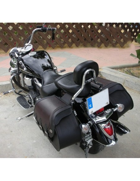 ALFORJAS RIGIDAS CAMPEADOR CELTIC BASICAS COCO MARRON